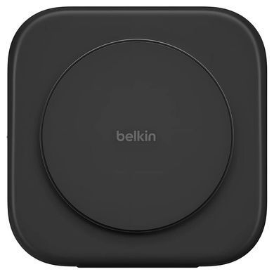 Зарядний пристрій бездротовий Belkin 3в1 Travel Pad Wireless Qi2 15Вт, чорний (WIZ024VFBK) [108427]