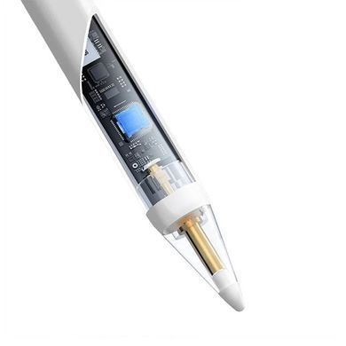 Стилус Baseus Smooth Writing 2 Stylus with LED Indicators Wireless Version Moon White (USB-C Cable and Active Pen Tip Included) (P80015802213-03) [802640]
