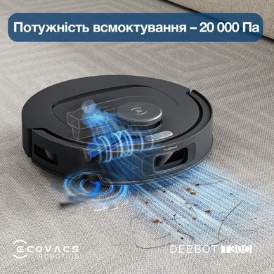 Робот-пилосос DEEBOT T30CDLX71 BLACK ECOVACS (DLX71 BLACK) [502381]