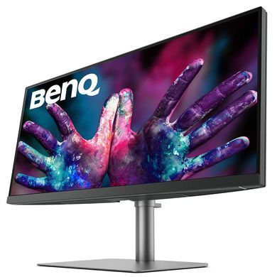 Монітор TFT 34" BenQ PD3420Q, IPS, WQHD, 2 x HDMI, DP, USB-C, USB-hub, HAS, колонки, темно-сірий (9H.LJHLB.QPE) [400453]