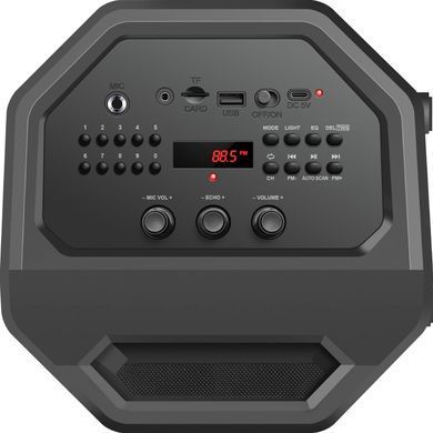 Акустична система 1.0 Defender Rage 50Вт BT/FM/USB/LED/Light/TWS (65109) [405288]