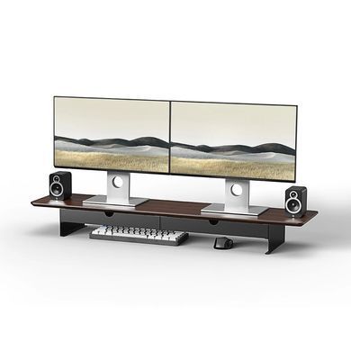 Підставка для монітора OfficePro Dark Wood/Black (MR164DW) [620227]