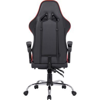 Крісло ігрове Defender Pilot, 60мм поліуретан, Black/Red (64354) [402033]