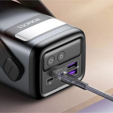 Універсальна мобільна батарея Romoss PMT40 40000mAh Black (PMT40-182-2133H) [603442]