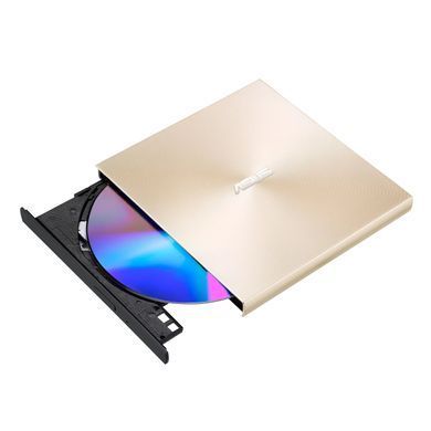 Привід оптичний портативний ASUS SDRW-08U8M-U DVD+-R/RW burner M-DISC USB Type-C Slim золотий Retail Box (90DD0295-M29000) [109587]