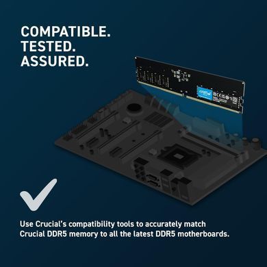 Модуль пам'яті 32GB DDR5-5600 CRUCIAL (CT32G56C46U5T) [504026]
