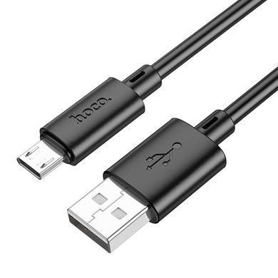 Кабель HOCO X88 Gratified charging data cable for Micro(unpackaged) Black (6931474783325(unp)) [805069]