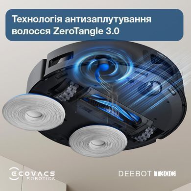 Робот-пилосос DEEBOT T30CDLX71 BLACK ECOVACS (DLX71 BLACK) [502381]