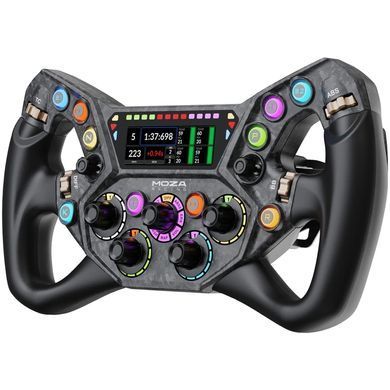 Кермо MOZA Racing KS Pro GT, 30см, 12кн., дисплей 2,99" RGB (RS095_Moza) [405557]