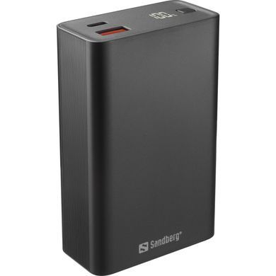 УМБ Sandberg 20000mAh 65W PD,QC3.0, USB-A, USB-C In/Out кабель 100W 0.5m (420-95) [402210]