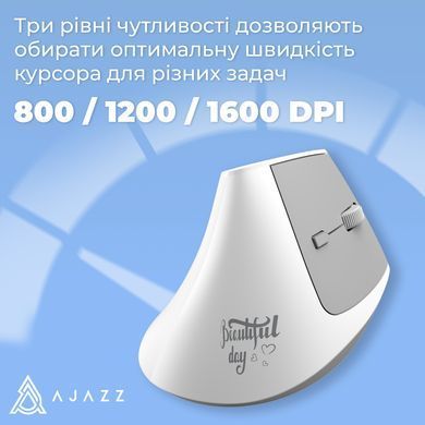 Миша бездротова Ajazz i-300 White (i300-W) [618085]