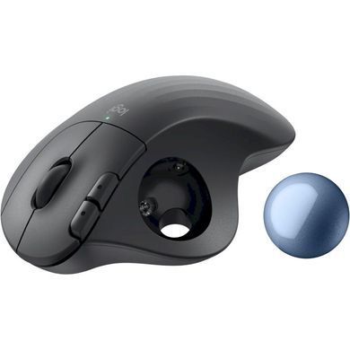 Миша бездротова Logitech Ergo M575S Graphite + Blue Ball (910-007029) [606688]