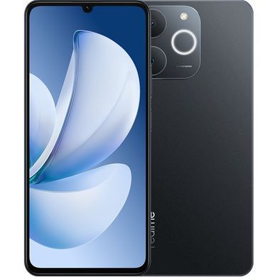 Смартфон Realme Note 70 4/128GB (RMX5313) Obsidian Black (RMX5313 4/128GB Obsidian Black) [613390]