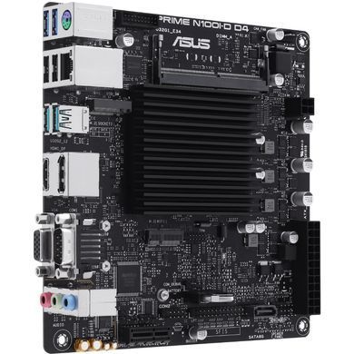 Материнська плата Asus PRIME N100I-D D4-CSM (Intel N100 Quad-Core 2.0GHz, 1xDDR4 SO-DIMM, VGA/HDMI/DP, COM, mITX) (90MB1F70-M0EAYC) [403972]