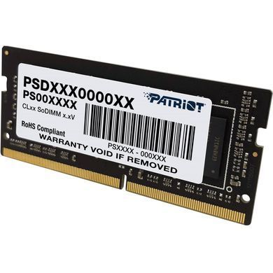 Модуль пам`яті SO-DIMM 16GB/2666 DDR4 Patriot Signature Line (PSD416G266681S) [611662]