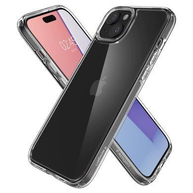 Чохол Spigen для iPhone 15, Crystal Hybrid, Crystal Clear (ACS06483) [18162]
