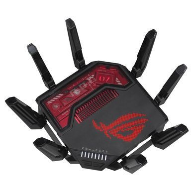 Маршрутизатор ASUS GT-BE19000 BE19000 1x10GE LAN, 3x2.5GE LAN, 1x10GE WAN/LAN, 1x2.5GE WAN/LAN, 1xUSB3.2, 1xUSB2.0, MESH (90IG0850-MO9A0V) [104694]