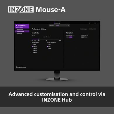 Миша ігрова Sony INZONE Wireless (MSEG500B.E) [113783]