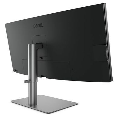 Монітор TFT 34" BenQ PD3420Q, IPS, WQHD, 2 x HDMI, DP, USB-C, USB-hub, HAS, колонки, темно-сірий (9H.LJHLB.QPE) [400453]