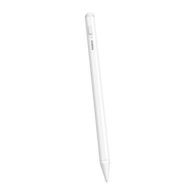 Стилус Baseus Smooth Writing 2 Stylus with LED Indicators Wireless Version Moon White (USB-C Cable and Active Pen Tip Included) (P80015802213-03) [802640]