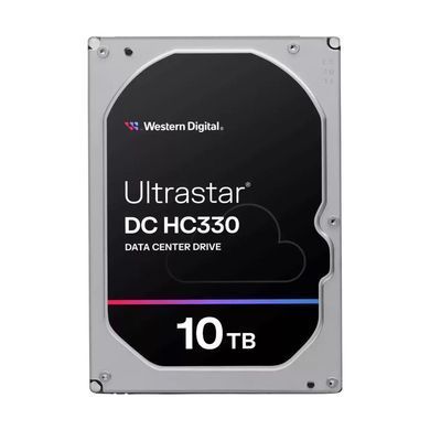 Запам&rsquo;ятовувальний пристрій на жорстких дисках HDD SATA 10TB 7200RPM 6GB/S 256MB DC HC330 WD (0B42266) [501515]