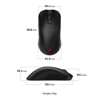 Комп'ютерна миша ZOWIE FK2‑DW BLACK (9H.N4MBE.A2E) [301614]