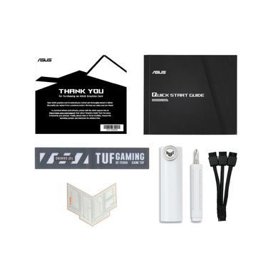 Відеокарта ASUS GeForce RTX 5070 TI 16GB GDDR7 OC TUF-RTX5070TI-O16G-WHITE-GAMING білий (90YV0MD3-M0NA00) [110334]