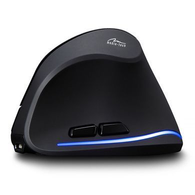 Мишка Media-Tech VERTIC, бездротова, 5кн., 2400dpi, чорна (MT1123) [405171]