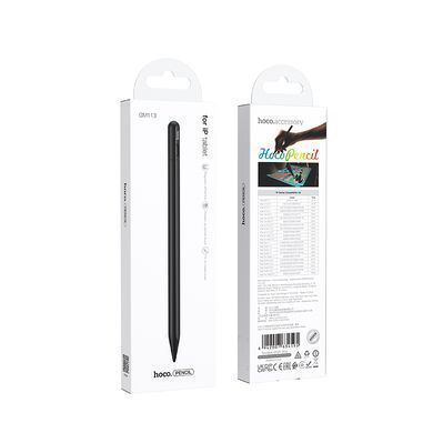 Стилус HOCO GM113 Active capacitive pen pad dedicated Black (6942007634595) [802642]