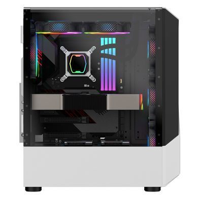 Корпус 1stPlayer White 600W (F3-A-WH-4F1-PS-600FK-EU) [618588]