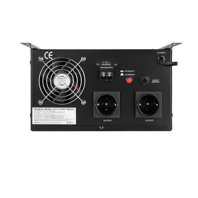 Сонячний інвертор (ДБЖ) LogicPower LPY-С-PSW-1500VA (1050Вт) MPPT 24V (LP19541) [900172]