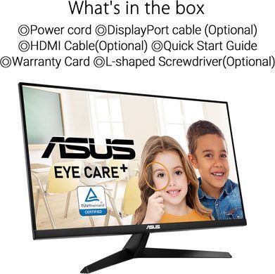 Монітор Asus 27" VY27UQ 2xHDMI, DP, MM, IPS, 3840x2160, sRGB 99%, AdaptiveSync, HDR10 (90LM09U3-B01170) [101047]