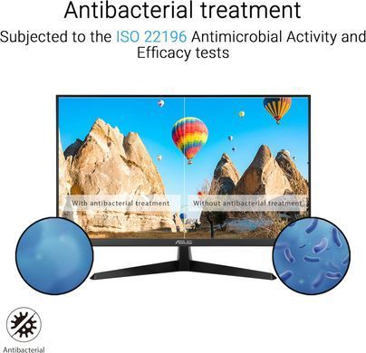 Монітор Asus 27" VY27UQ 2xHDMI, DP, MM, IPS, 3840x2160, sRGB 99%, AdaptiveSync, HDR10 (90LM09U3-B01170) [101047]
