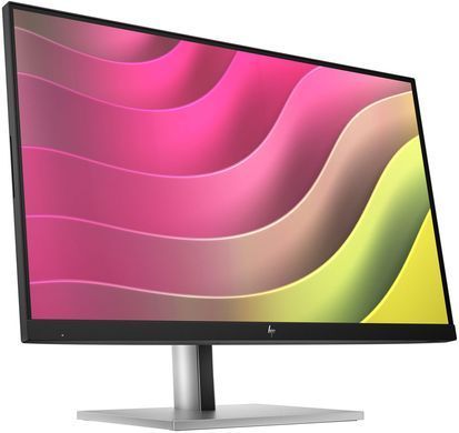 Монітор TFT 23.8" HP E24t G5, IPS, 75Hz, сенсорний, HDMI, DP, USB-hub, HAS, Pivot, чорно-сріблястий (6N6E6AA) [400467]