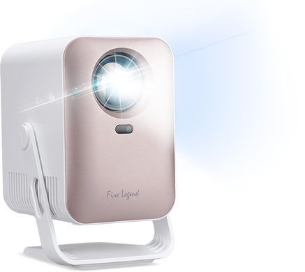 Проєктор AOpen QH31s HD, 150 lm, LED, 1.36, WiFi, рожевий, Whale TV (MR.JYQ11.001) [113686]