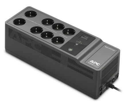 Джерело безперебійного живлення APC Back-UPS 850VA/520W, USB charging port, USB, 6+2 Schuko (BE850G2-RS) [12909]