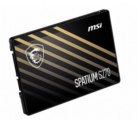 Накопичувач SSD 960GB MSI Spatium S270 2.5" SATAIII 3D TLC (S78-440P130-P83) [607925]