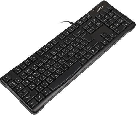 Клавіатура A4Tech KR-750 Ukr Black (KR-750 USB (Black)) [611299]