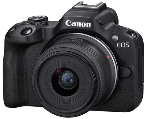 Цифрова фотокамера Canon EOS R50 + RF-S 18-45 IS STM + RF 75-300 Black (5811C150BA) [204057]