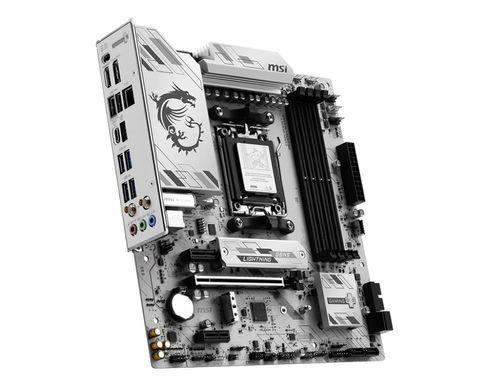 Материнcька плата MSI B850M GAMING PLUS WIFI6E sAM5 B850 4xDDR5 M.2 HDMI DP WiFi BT mATX (911-7E81-002) [112717]