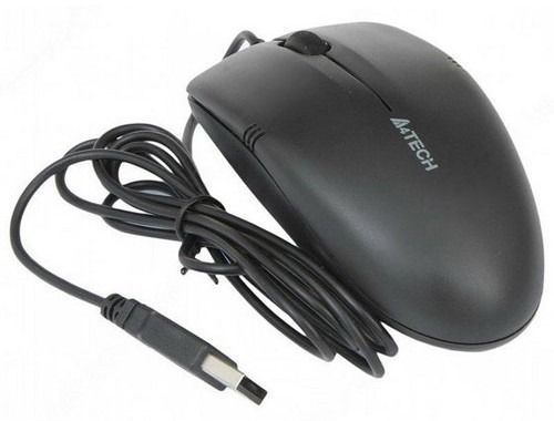 Миша A4Tech OP-530NU Black V-Track (OP-530NU USB (Black)) [609375]