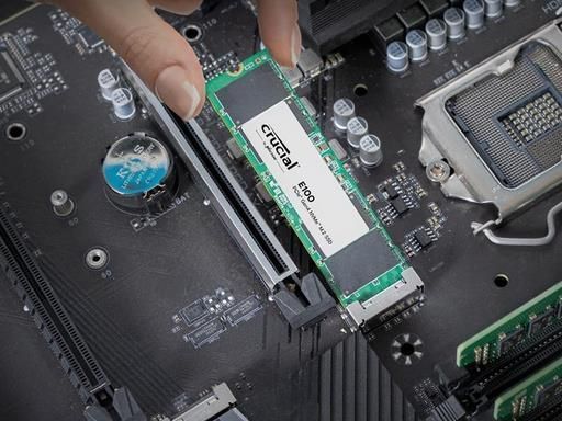 Твердотільний запам&rsquo;ятовувальний пристрій накопичувач (SSD) G4 M.2 NVME 1TB E100 CRUCIAL (CT1000E100SSD8) [502560]