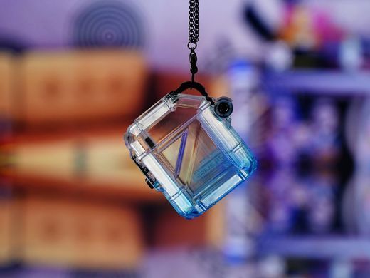 Навушники TWS Gravastar Sirius P5, BT 5.2, IPX4, Transparent Blue (GRAVASTARP5_XTAL_BLU_V2) [17428]