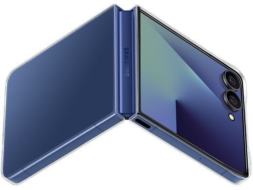 Чохол Samsung Flip 7 Clear Case Transparent (EF-AF766CTEGUA) [202683]