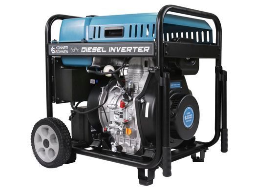 Генератор дизельний інверторний Konner&Sohnen KS 6100iDE ATSR, 230В, 5.5кВт, АВР(ATS), електростартер, 98кг (KS6100IDEATSR) [105977]
