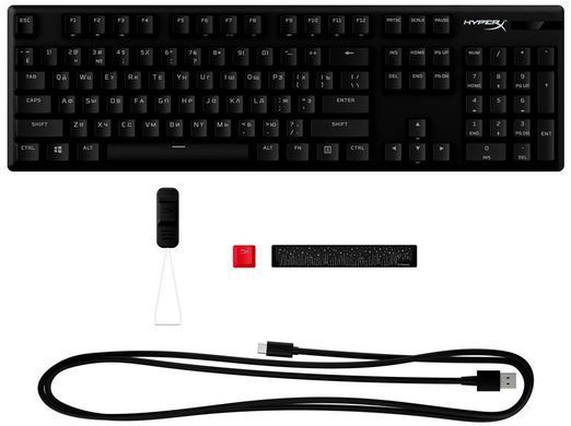 Клавіатура HyperX Alloy Origins Red RGB PBT Black (639N3AA) [615528]