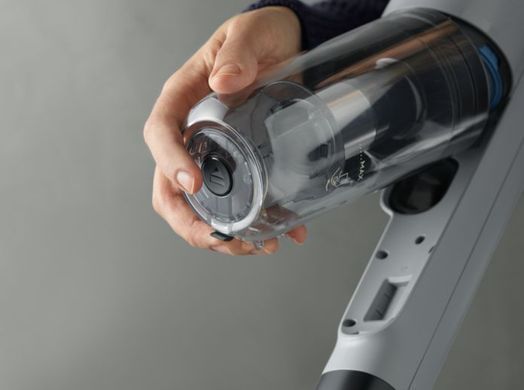 Пилосос Electrolux бездротовий, конт пил -0.3л, автон. робота до 40хв, вага-2.2кг, HEPA12, AutoMode, 4 насадки, синій (EP71UB14DB) [12359]
