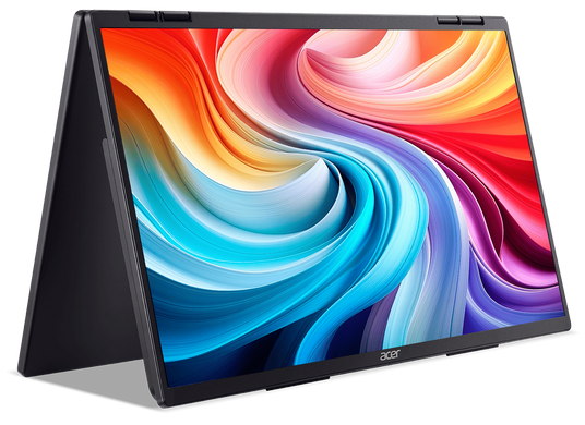 Монiтор 23.8" Acer Dual Portable PD243YEbmiuux Black (UM.QP3EE.E01) [203245]