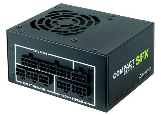 БЖ 550W Chieftec COMPACT SFX 80mm, 80+ GOLD, Modular, Retail Box (CSN-550C) [402837]
