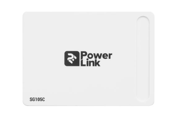 2E Комутатор PowerLink SG105C 5xGE, Гiгабітний, некерований, десктоп (2E-SG105C)